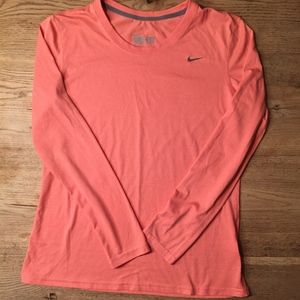 NIKE DRI FIT LONG SLEEVE TOP